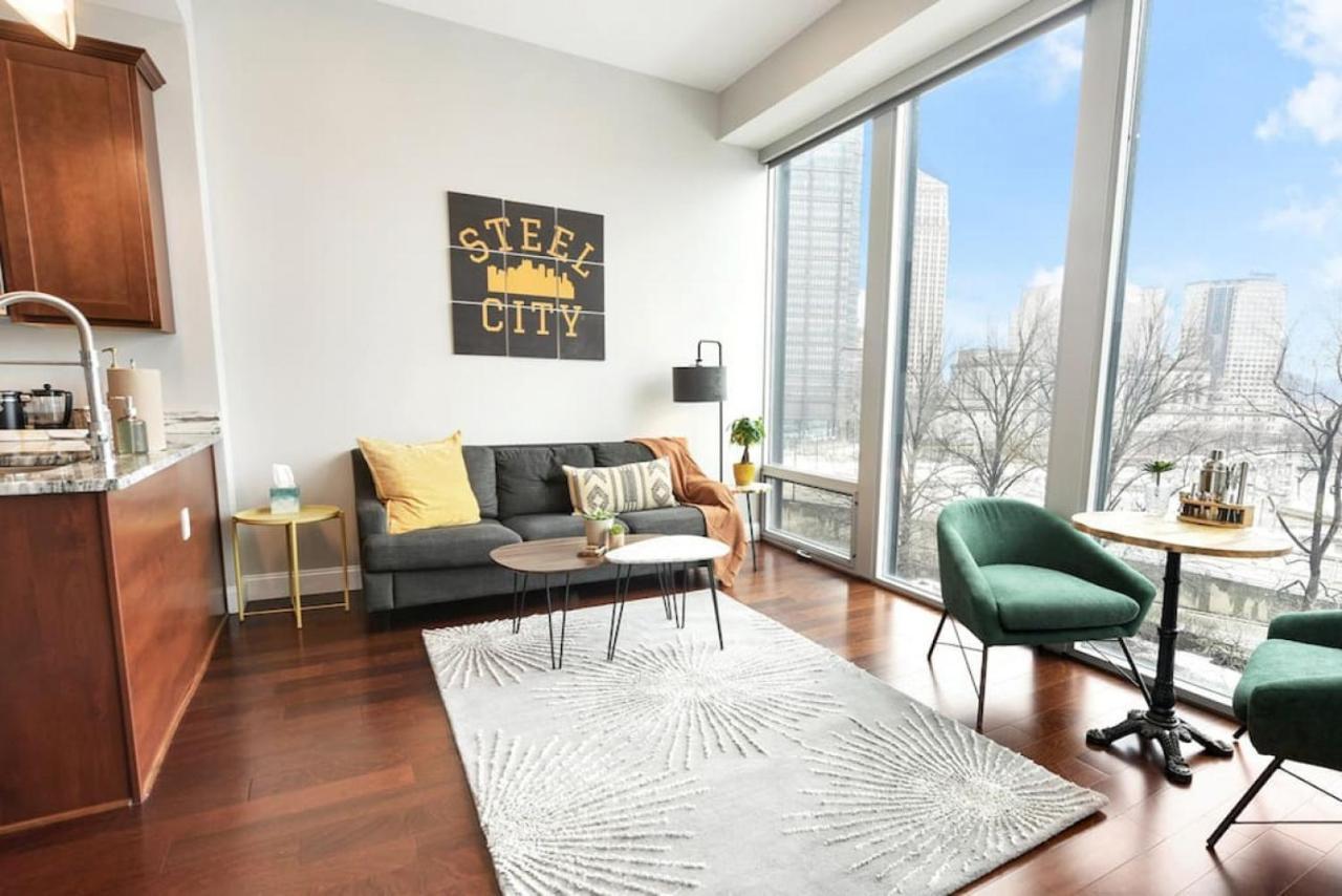 Hostwise Stays - The Washington At Chatham - Free Parking, Private Gym, Skyline Views! Pittsburgh Luaran gambar